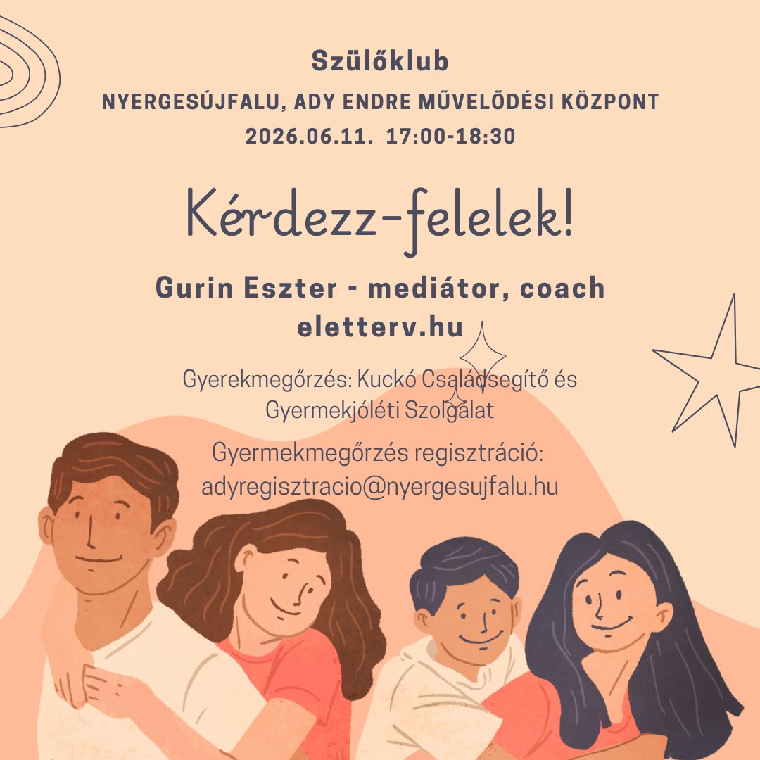 Szülőklub Gurin Eszterrel - Kérdezz-felelek!