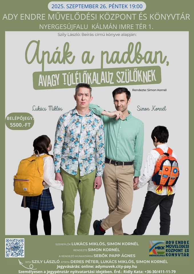 Apák a padban, avagy túlélőkalauz szülőknek