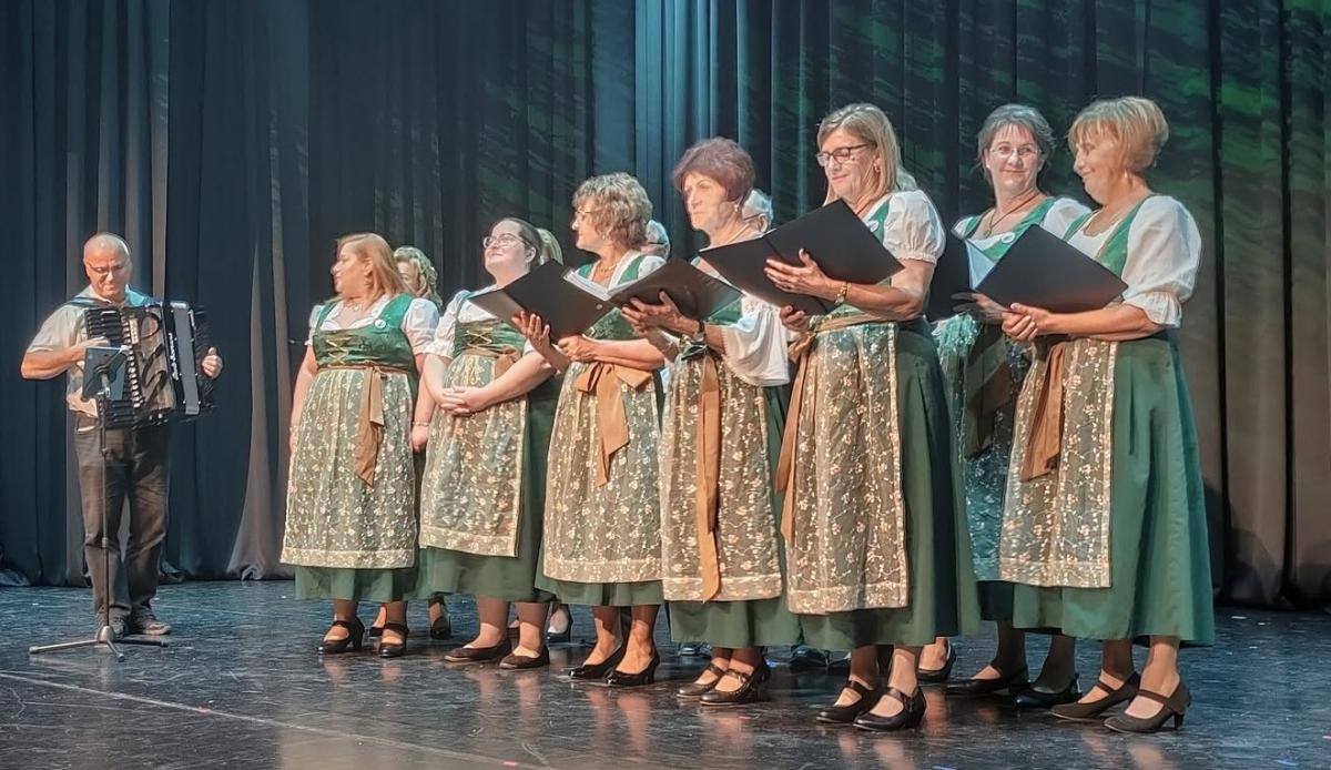 A Nyergesújfalui Német Nemzetiségi Dalkör nyílt próbája