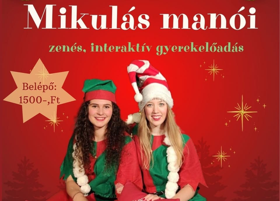Mikulás manói zenés, interaktív gyerekelőadás