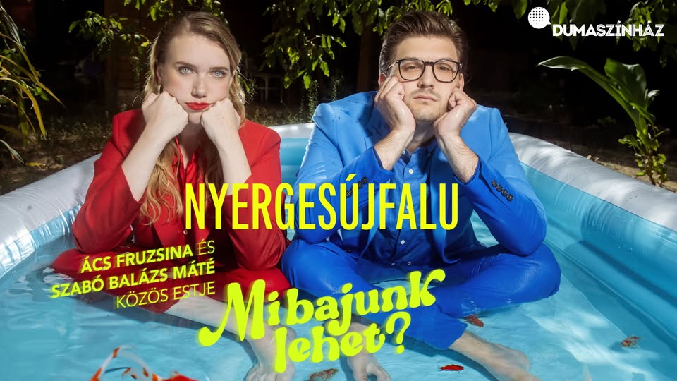 Ács Fruzsina és Szabó Balázs Máté közös estje Nyergesújfaluban!