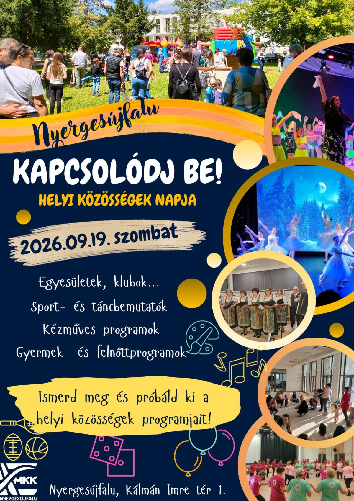 Kapcsolódj be!- Helyi közösségek napja