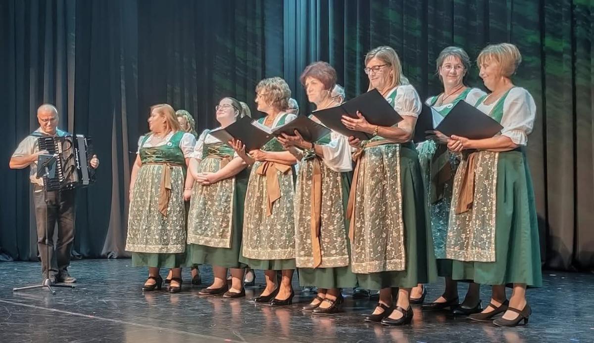 A Nyergesújfalui Német Nemzetiségi Dalkör nyílt próbája