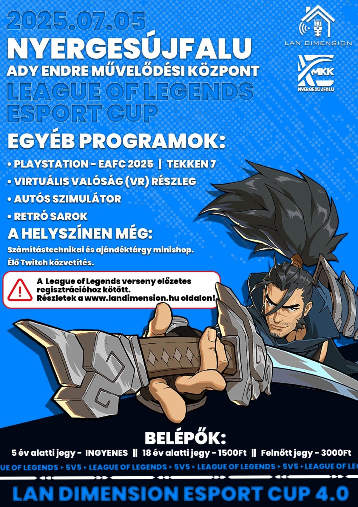 E-sport nap az Ady-ban!