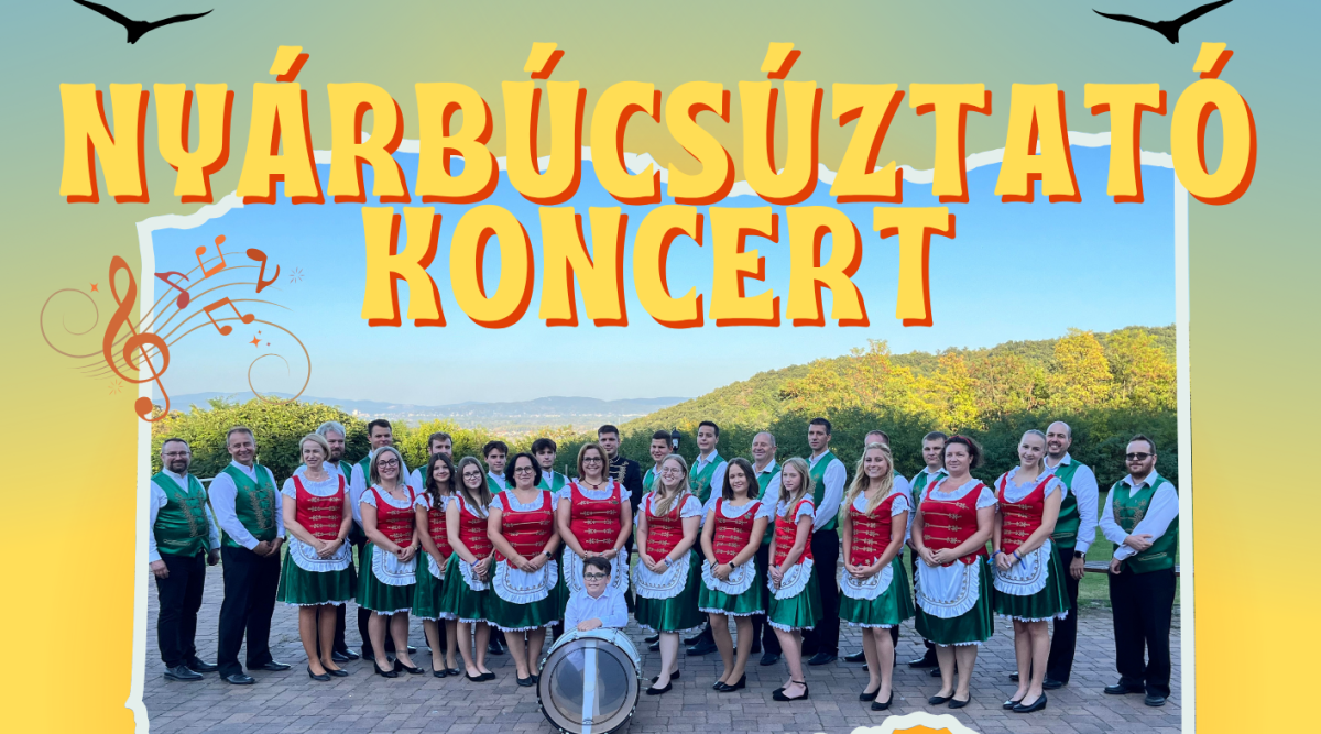 Nyárbúcsúztató koncert a Mogyorásbányai Fúvószenekarral