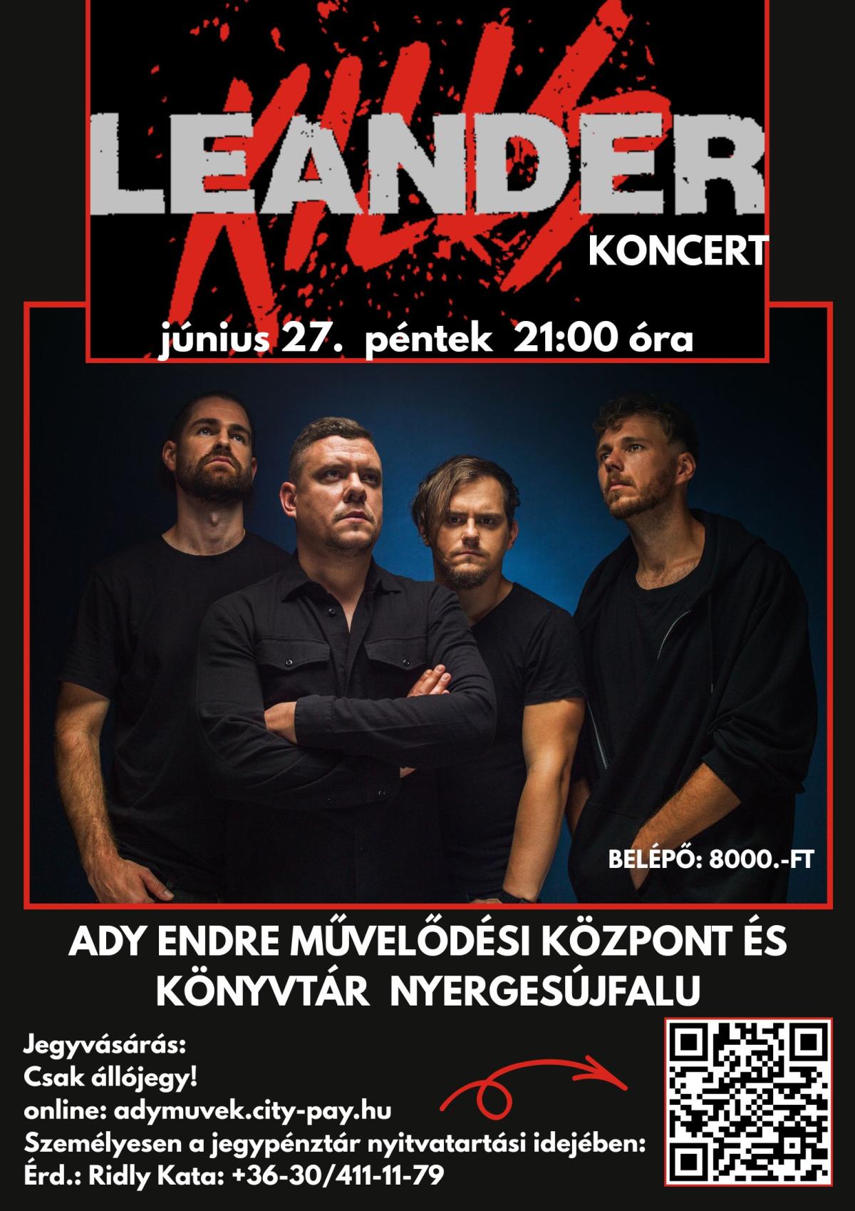 LEANDER KILLS KONCERT